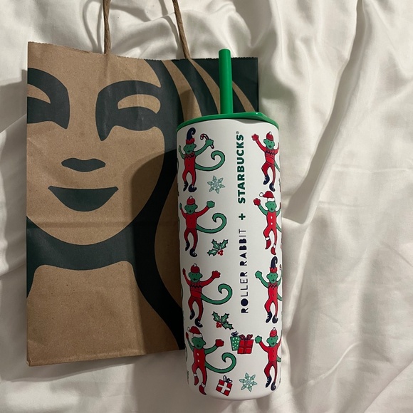 Starbucks x Roller Rabbit Holiday Tumbler - Picture 2 of 5